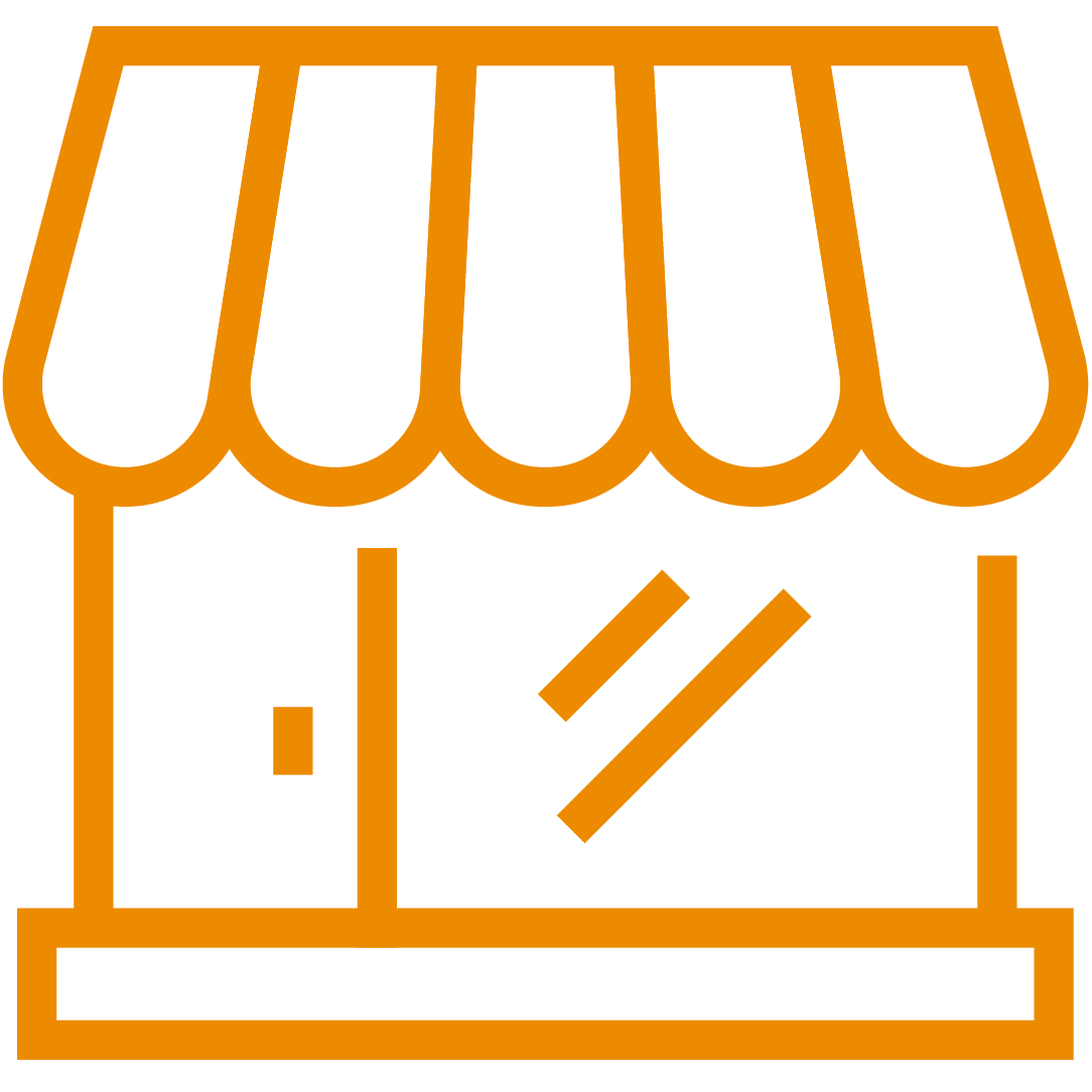Business storefront icon
